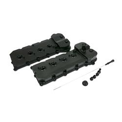 [TSN-84052BK] Top Street Performance 84052BK: 84052BK Valve Covers, Fabricated Aluminum, Coyote, Black