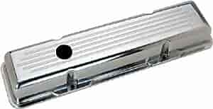 [BSP-95120] Billet Specialties 95120: Small Block Valve Covers - Short Ball Milled