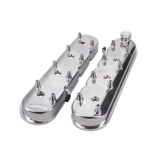 [TSN-JM8082-1P] Top Street Performance JM8082-1P: JM8082-1P Valve Covers, Cast Alum., w/ Coil Mounts LS, Polished