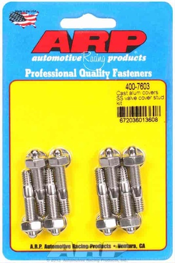 [ARP-400-7603] ARP 400-7603: Valve Cover Stud Kit 6-point (Hex) Nut