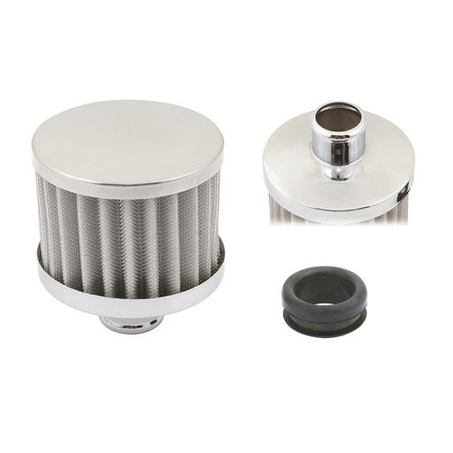 [MRG-2049G] Mr Gasket 2049G: Open Element Breather Push-On Style
