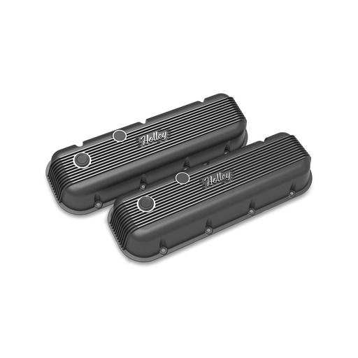 [HLY-241-302] Holley 241-302: 241-302 Vintage Series Finned Valve Covers