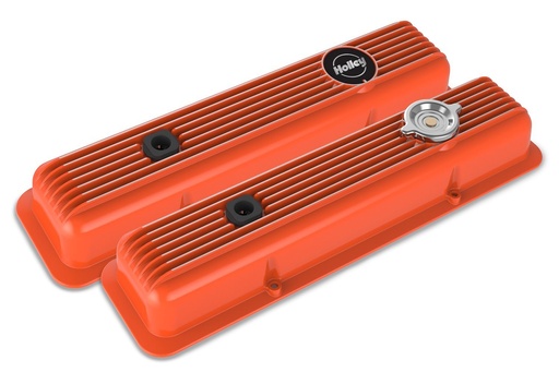 [HLY-241-136] Holley 241-136: 241-136 Muscle Series Valve Covers Small Block Chevy