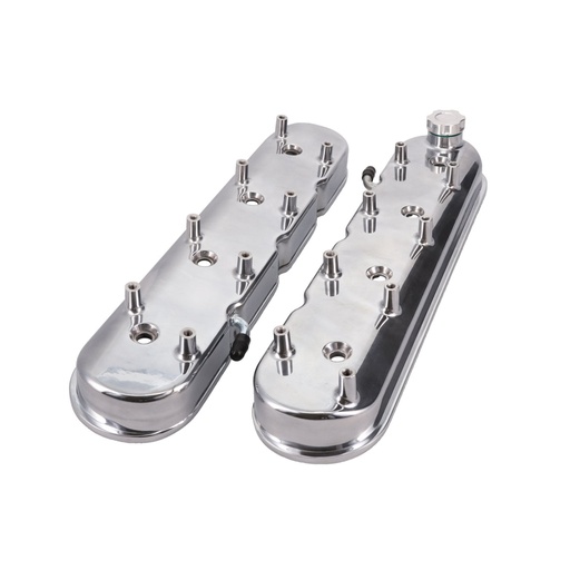 [TSN-JM8082-1] Top Street Performance JM8082-1: JM8082-1 Valve Covers, Cast Alum., w/ Coil Mounts LS, Satin