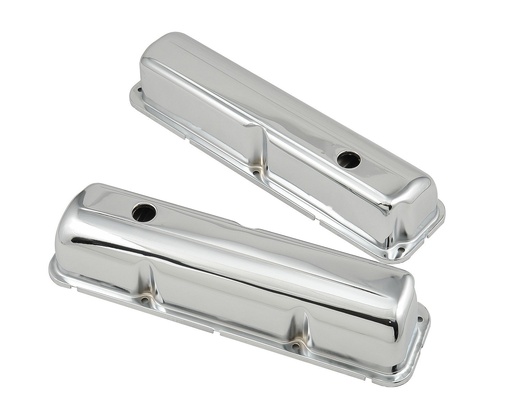 [MRG-9412] Mr Gasket 9412: Chrome Valve Covers 1958-Up Ford 332/360/390/406/427/428