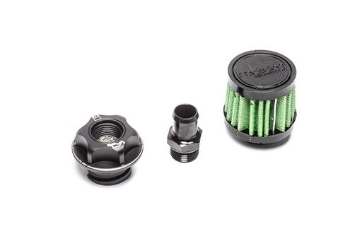 [RDM-20-0588] Radium Engineering 20-0588: Baffled Oil Cap Went to Atmosphere (VTA) Kit, GM