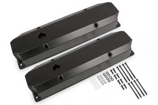 [MRG-6865BG] Mr Gasket 6865BG: Fabricated Aluminum Valve Covers 1965-1978 Big Block Chrysler 383-440