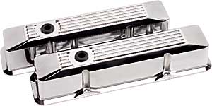 [BSP-95620] Billet Specialties 95620: Small Block Valve Covers - Tall Ribbed