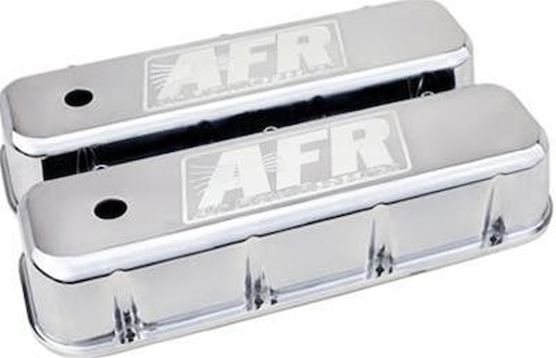 [AFR-6722] AFR - Airflow Research 6722: Cast Aluminum Tall Valve Covers for Big Block Chevy [Polished]