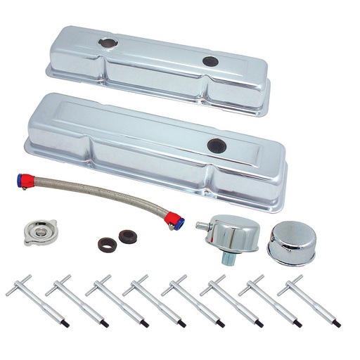 [SPE-54083] Spectre 54083: Chrome Engine Dress-Up Kit 1958-86 SB-Chevy 283-400 stock