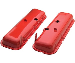[TRD-9917] Trans Dapt 9917: OE Reproduction Powdercoated Steel Valve Covers 1965-72 Big Block Chevy 396-502