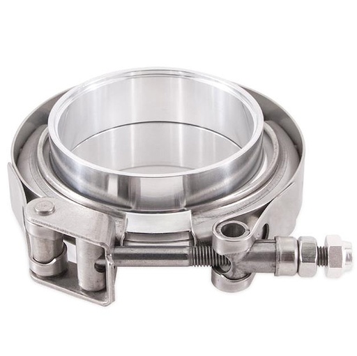 [MIO-MMCLAMP-VS-3] Mishimoto MMCLAMP-VS-3: Stainless Steel V-Band Clamp [3 in.]