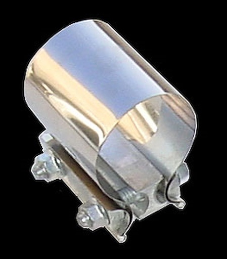 [PYE-HVC20] Pypes Performance Exhaust HVC20: Stainless UnStepped Band Clamp I.D.: 2.5"