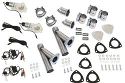 [SUM-670211-2] Summit Racing™ Complete Electric Exhaust Cutout Kits