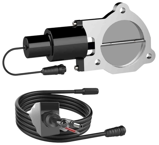 [QTP-QTEC35] Quick Time Performance QTEC35: Single 3.500 in. Electric Cutout Valve