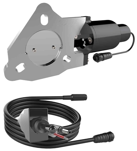 [QTP-QTEC25] Quick Time Performance QTEC25: Single 2.500 in. Electric Cutout Valve