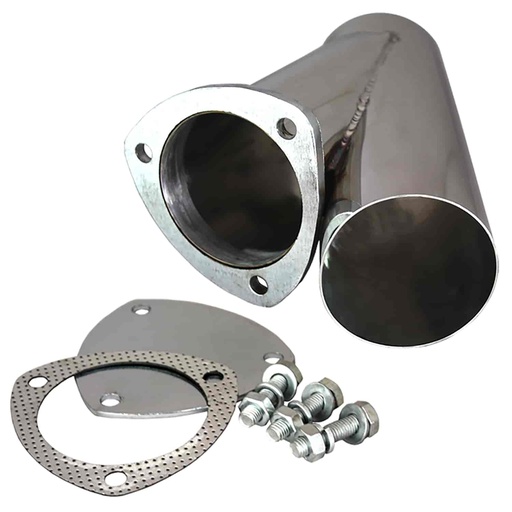 [QTP-10350] Quick Time Performance 10350: 3.50" Stainless Steel Exhaust Cutout