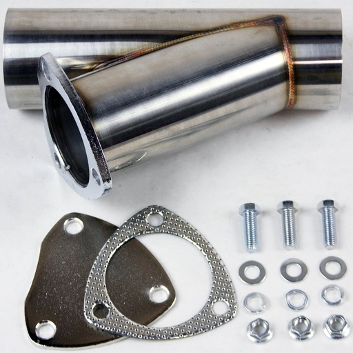 [GRN-306525] Granatelli 306525: 306525 Manual Exhaust Cutout Kit, 2.5 in. (63 mm), Stainless Steel