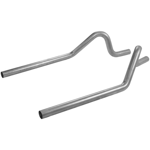 [FLO-15807] Flowmaster 15807: Tailpipes Aluminized Steel 1965-1973 Mustang V8