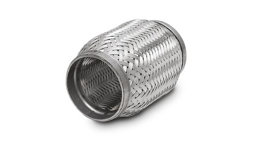 [VPE-62804] Vibrant Performance 62804: Standard Flex Coupling With Inner Braid Liner 2.5" Inlet/Outlet Diamater