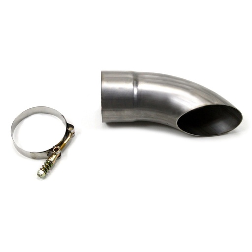 [DOU-DEC300ATD] Doug's Headers DEC300ATD: Electric Exhaust Cutout 3" Stainless Steel Turn Down