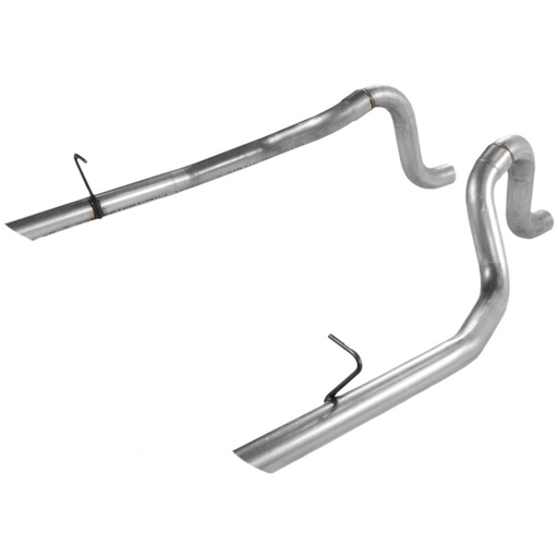 [FLO-15804] Flowmaster 15804: Tailpipes Aluminized Steel 1987-1993 Mustang LX 5.0L