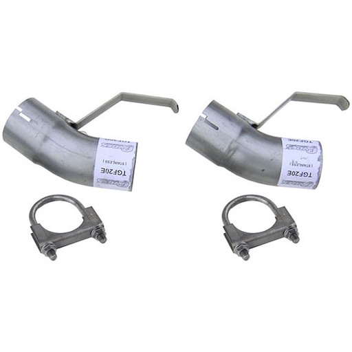 [PYE-TGF20E] Pypes Performance Exhaust TGF20E: Splitter Extension Kit 1976-81 Trans Am