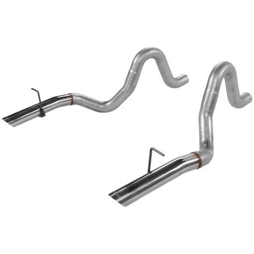 [FLO-15820] Flowmaster 15820: Tailpipes Aluminized Steel 1987-1993 Mustang LX 5.0L