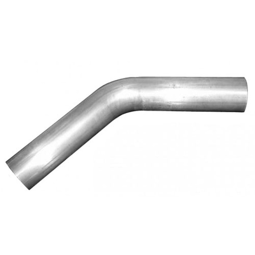 [STW-MB45150] Stainless Works MB45150: MB45150 Exhaust Pipe, Universal, 1-1/2" 45 Degree Mandrel Bend .065 Wall