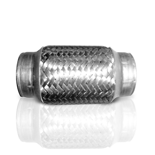 [STW-AF2504BSS] Stainless Works AF2504BSS: AF2504BSS Exhaust Flex Joint, Universal, 2-1/2" Flex Joint 4" Length