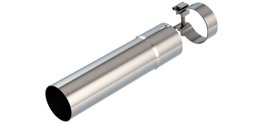 [BOR-60708] Borla 60708: Stainless Steel Adapter Pipe 2019-2020 Chevy Silverado/GMC Sierra 1500 Pickups