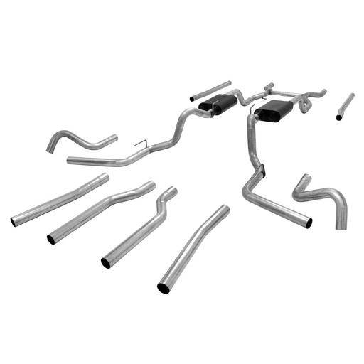 [FLO-817654] Flowmaster 817654: 817654 American Thunder Crossmember-Back Exhaust System 1967-1972 Chevy/GMC C10/C15 1/2-Ton Pickup 2WD V8