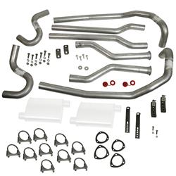 [SUM-680122-NM] Summit Racing™ Header-Back Dual Exhaust Systems