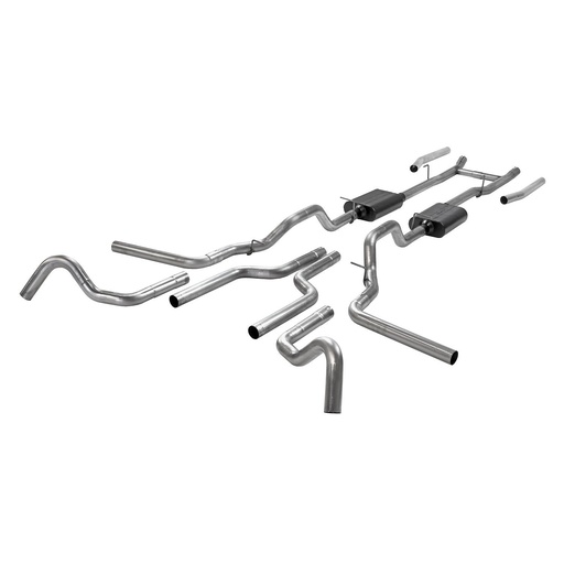 [FLO-817938] Flowmaster 817938: 817938 American Thunder Header-Back Exhaust System 1967-1972 Ford F-100/250/350 2WD V8, Short and Long Bed