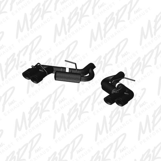 [MBR-S7036BLK] MBRP S7036BLK: Black Series Street Exhaust System 2016-2018 Chevy Camaro 6.2L Manual Transmission