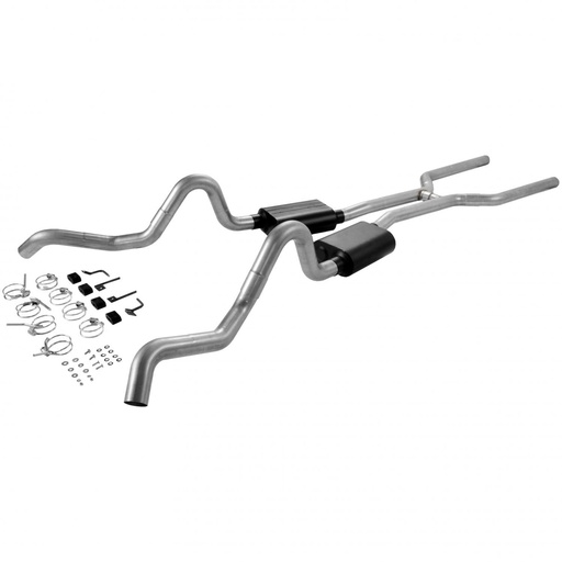 [FLO-17202] Flowmaster 17202: American Thunder Header-Back Exhaust System 1964-1967 GM A-Body V8