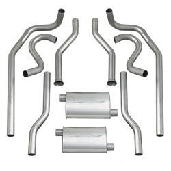 [SUM-680120] Summit Racing™ Header-Back Dual Exhaust Systems