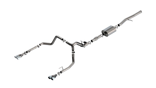 [BOR-140998] Borla 140998: 140998 ATAK Cat-Back Exhaust System Fits Select Chevrolet Silverado 1500, GMC Sierra 1500 6.2L V8 Engine