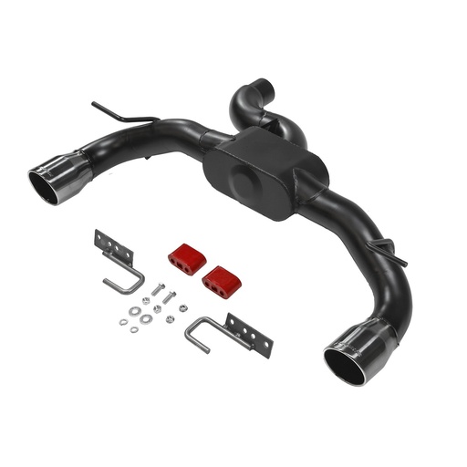 [FLO-818120] Flowmaster 818120: 818120 Outlaw Axle-Back Exhaust System Fits Select Ford Bronco 2.3L/2.7L [Black]
