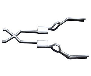 [PYE-SGA10S] Pypes Performance Exhaust SGA10S: Street-Pro Crossmember-Back Exhaust System 1964-72 GM A-Body