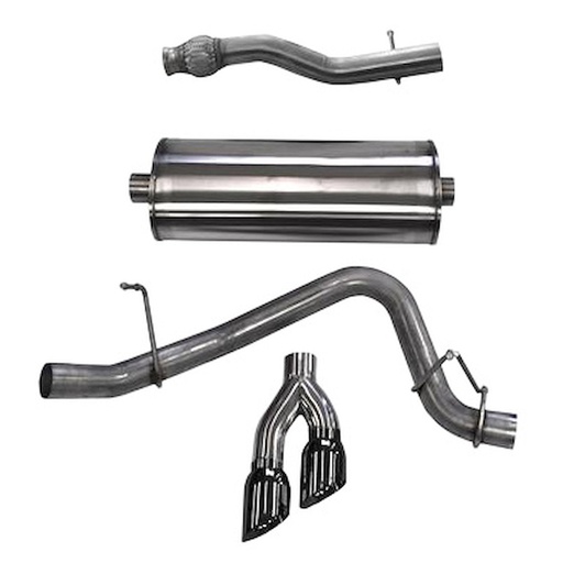 [CSE-14749BLK] Corsa 14749BLK: Sport Cat-Back Exhaust System 2015-2018 Cadillac Escalade ESV 6.2L