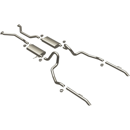 [MPE-16788] Magnaflow 16788: 16788 Street Series Cat-Back Performance Exhaust System Fits Select Ford, Mercury Models