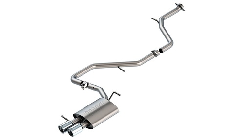 [BOR-140845] Borla 140845: 140845 S-Type Cat-Back Exhaust System Fits Select Toyota Corolla SE, XSE 2.0L 4 Cyl.