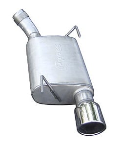 [PYE-SFM67] Pypes Performance Exhaust SFM67: Street-Pro Axle-Back Exhaust System 2005-10 Mustang V6