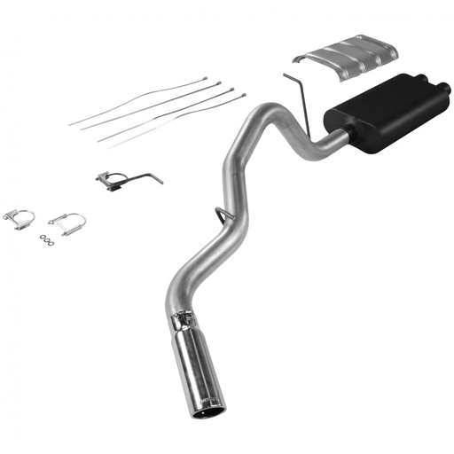 [FLO-17325] Flowmaster 17325: 17325 American Thunder Cat-Back Exhaust System 1999-2002 Silverado/Sierra 3/4-Ton 6.0L (Not HD)