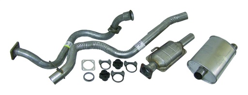 [CWA-52006626K] Crown Automotive 52006626K: 52006626K Exhaust Kit 1991-1992 Wrangler YJ 4.0L