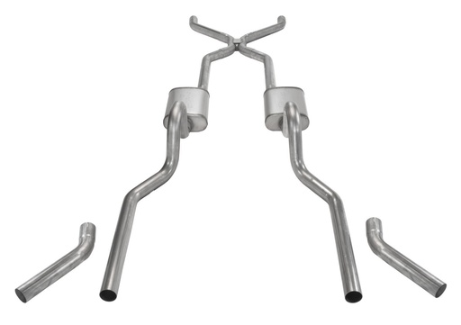 [PYE-SGC46S] Pypes Performance Exhaust SGC46S: 55-57 2.5INWAGON H-BOMB