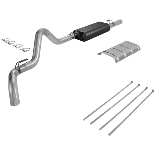 [FLO-17125] Flowmaster 17125: Force II Cat-Back Exhaust System 1988-1992 GM Silverado/Sierra 1500/2500 5.7L (Standard Cab/Short Bed)