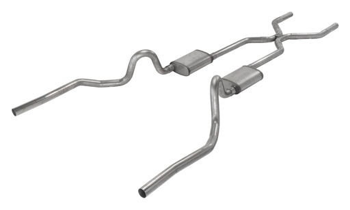 [PYE-SGA40V] Pypes Performance Exhaust SGA40V: 64-72 A BODY 2.5IN H-BOMB