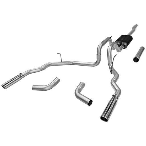 [FLO-17418] Flowmaster 17418: Force II Cat-Back Exhaust System 2004-08 Ford F-150 4.6/5.4L